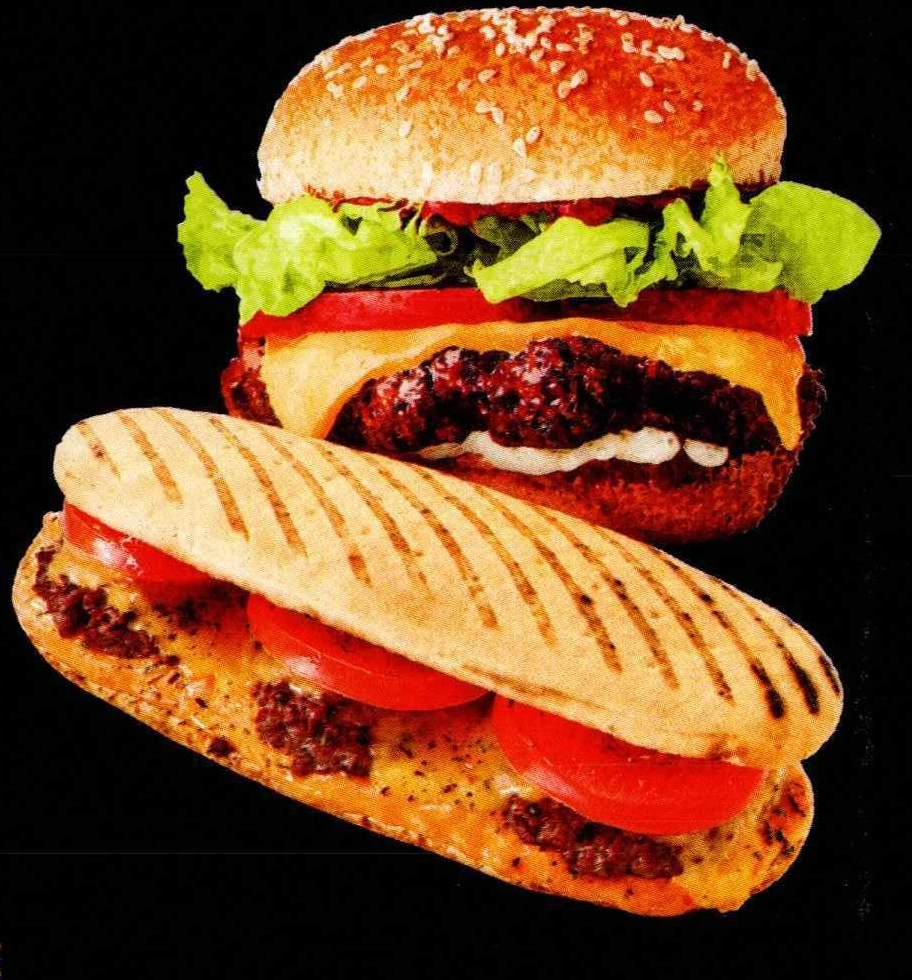 Burger et panini du livret, visuel du livret May Kebab